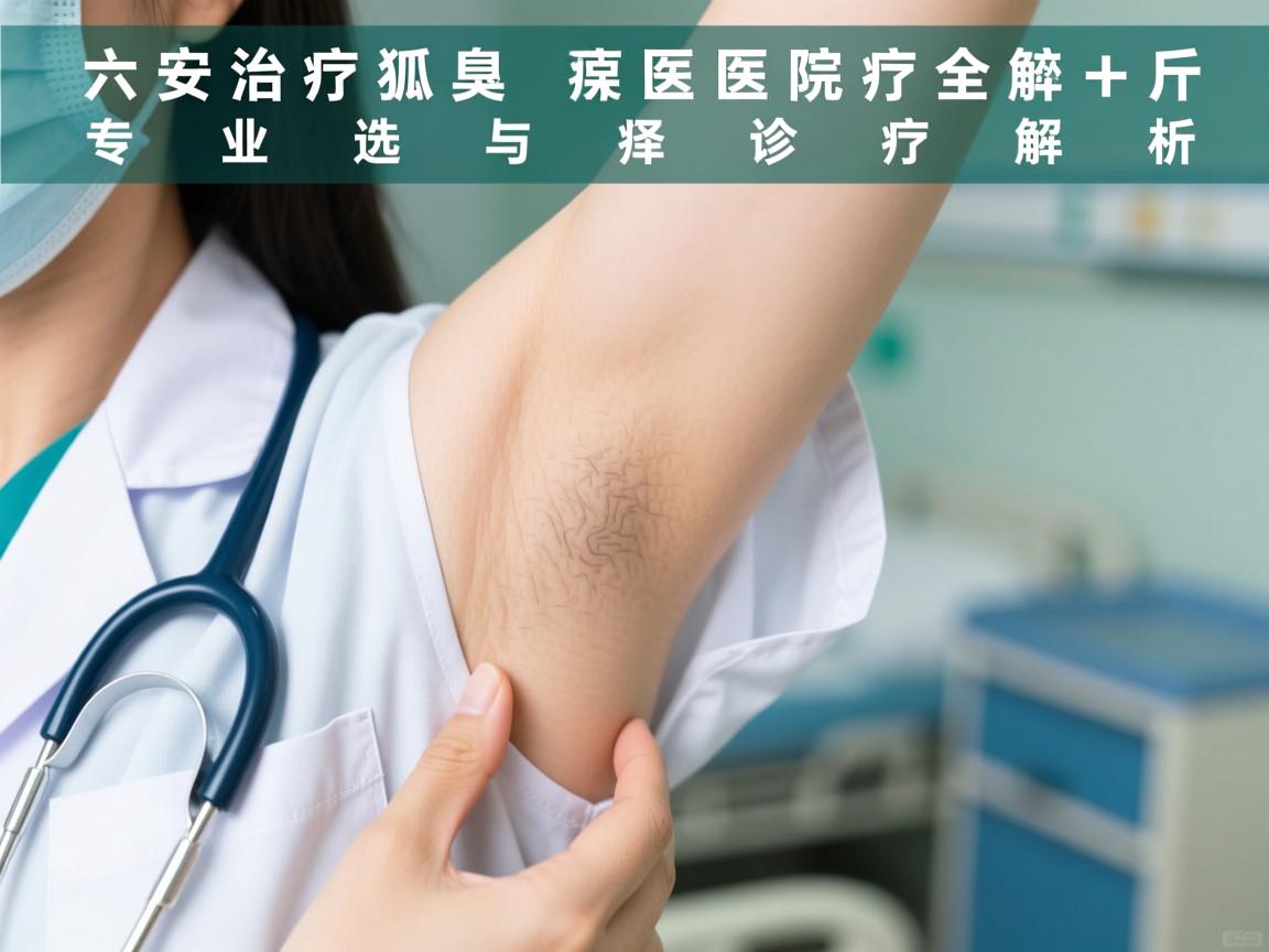 六安治疗狐臭的医院，专业选择与腋臭诊疗全解析