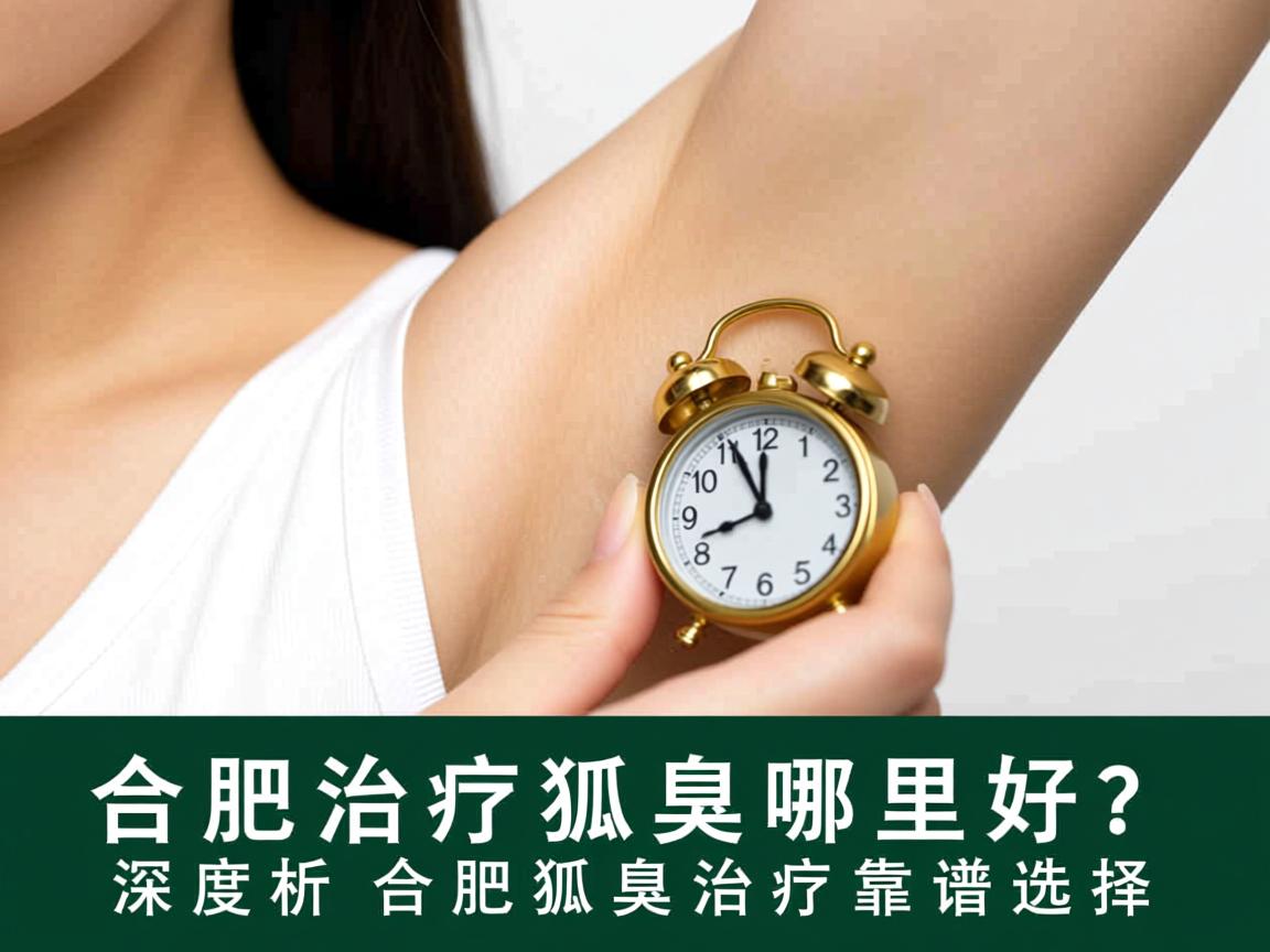 合肥治疗狐臭哪里好？深度解析合肥狐臭治疗的靠谱选择