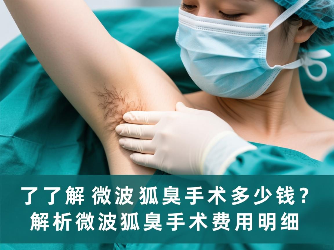 了解微波狐臭手术多少钱？解析微波狐臭手术费用明细