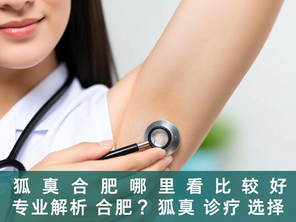 狐臭治疗在合肥哪里看比较好？专业解析合肥狐臭诊疗选择