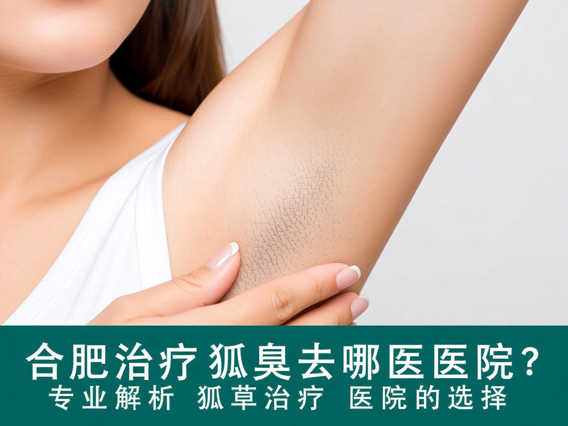 合肥治疗狐臭去哪家医院？专业解析狐臭治疗医院的选择