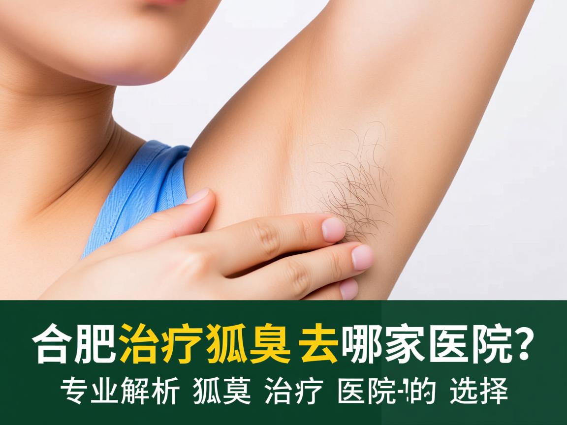 合肥治疗狐臭去哪家医院？专业解析狐臭治疗医院的选择