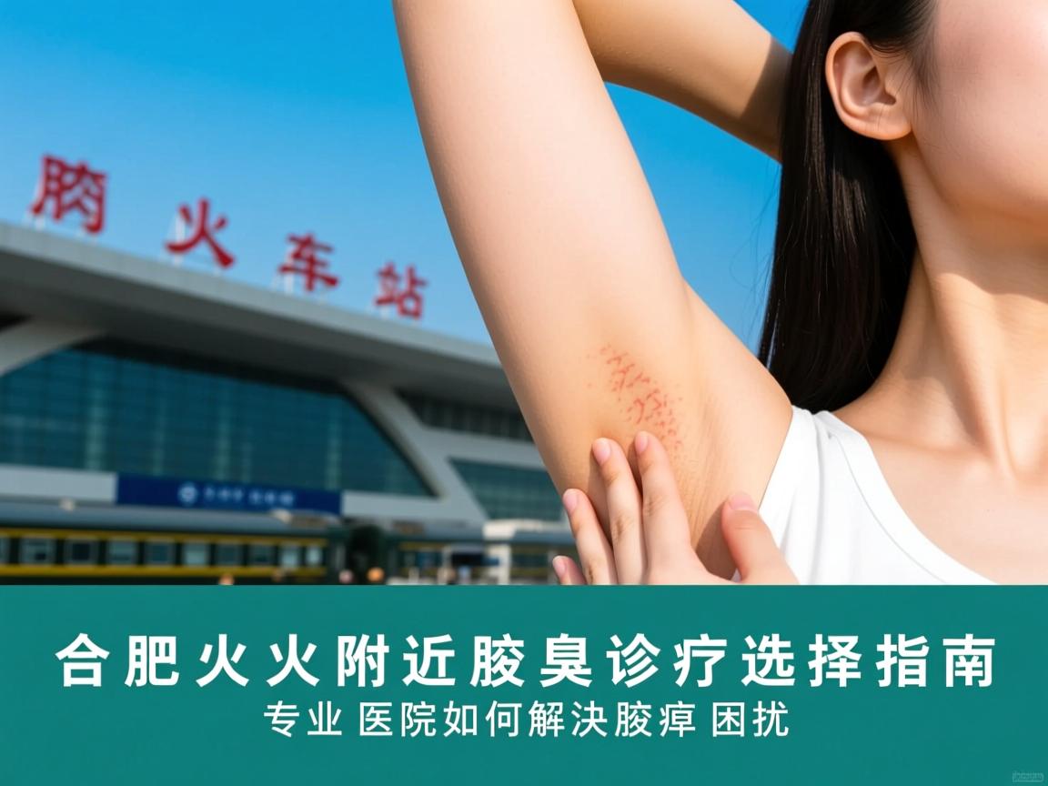 合肥火车站附近腋臭诊疗选择指南，专业医院如何解决腋臭困扰