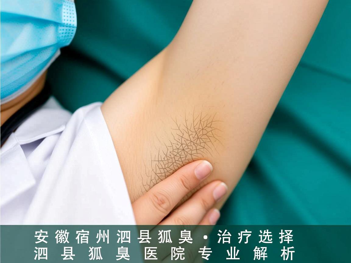 安徽宿州泗县狐臭治疗选择，泗县狐臭医院专业解析