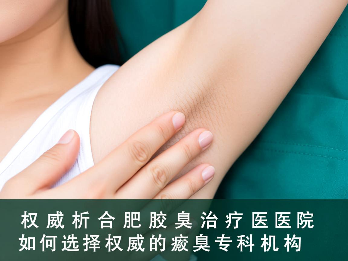 权威解析合肥腋臭治疗医院，如何选择权威的腋臭专科机构