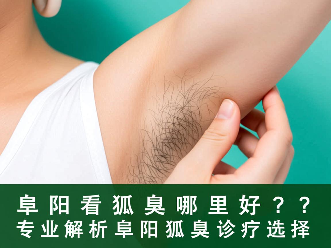 阜阳看狐臭哪里好？专业解析阜阳狐臭诊疗选择
