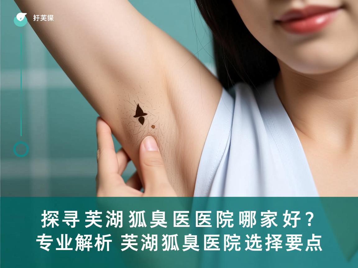 探寻芜湖狐臭医院哪家好？专业解析芜湖狐臭医院选择要点