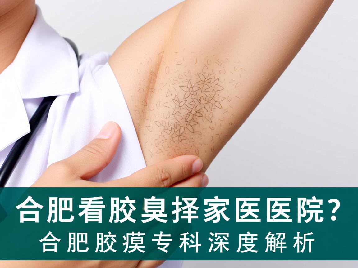 合肥看腋臭选择哪家医院？合肥腋臭专科深度解析