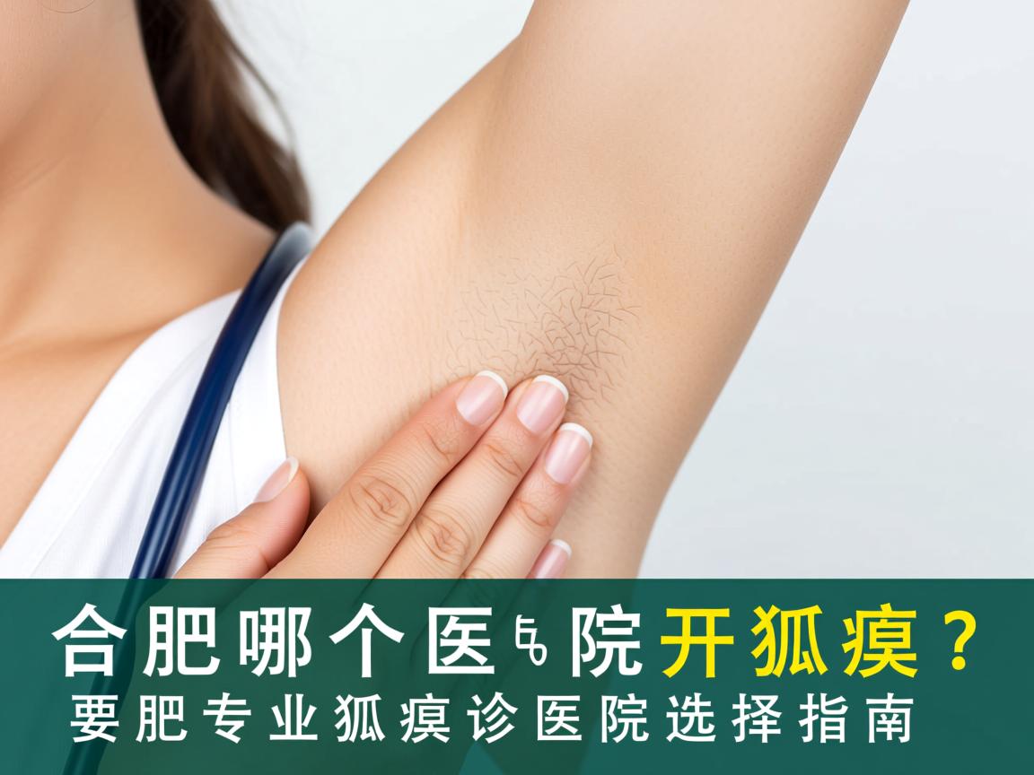 合肥哪个医院开狐臭?合肥专业狐臭诊疗医院选择指南 合肥哪个医院开狐臭?合肥专业狐臭诊疗医院选择指南