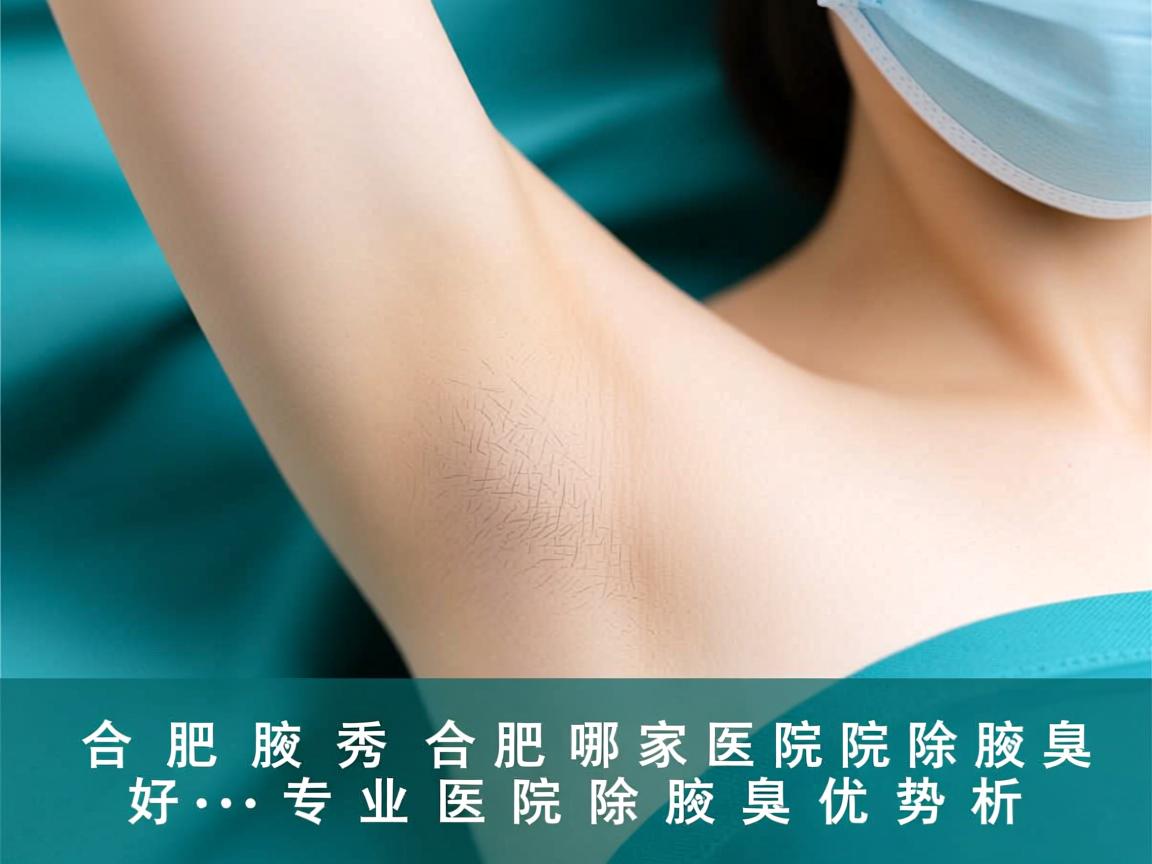 合肥腋秀解析，合肥哪家医院除腋臭好，专业医院除腋臭优势解析