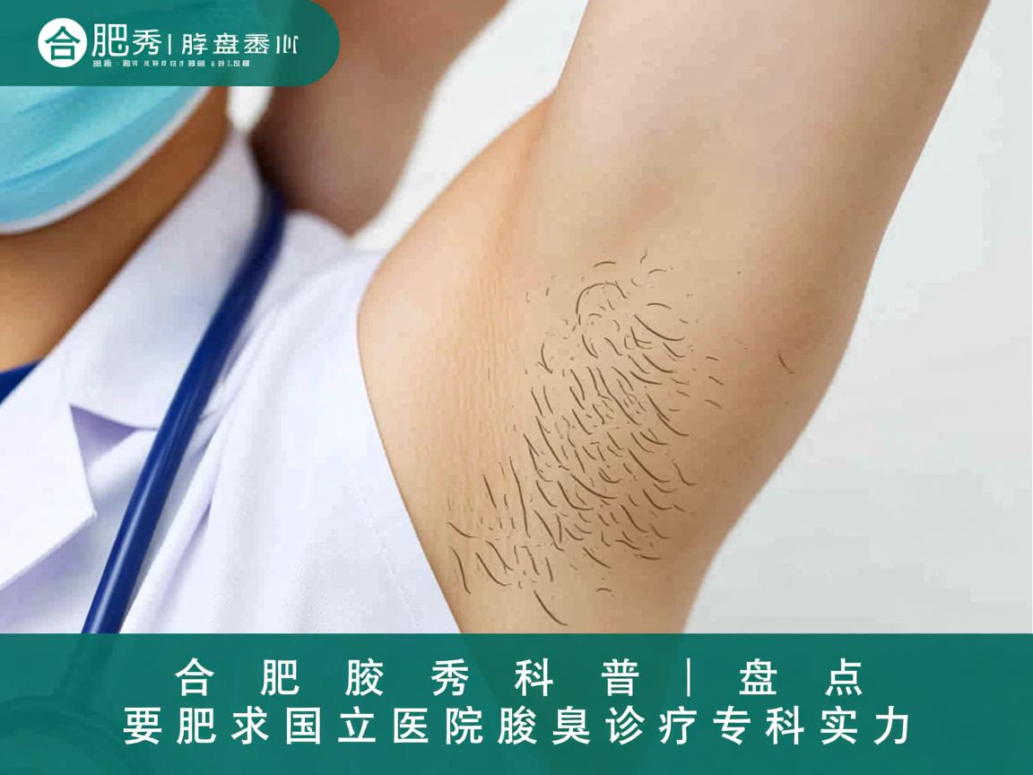 合肥腋秀科普，盘点合肥国立医院腋臭诊疗专科实力