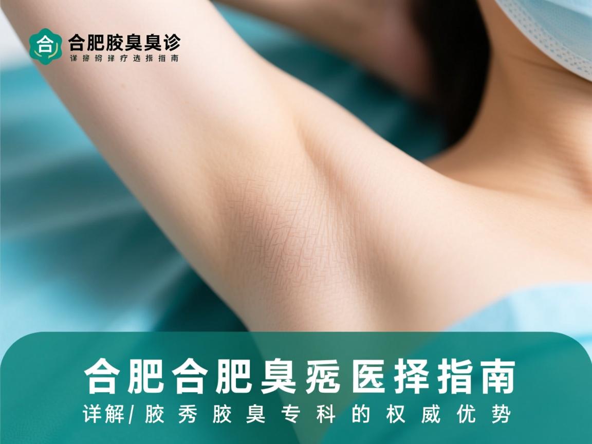 合肥腋臭诊疗选择指南，详解合肥腋秀腋臭专科的权威优势