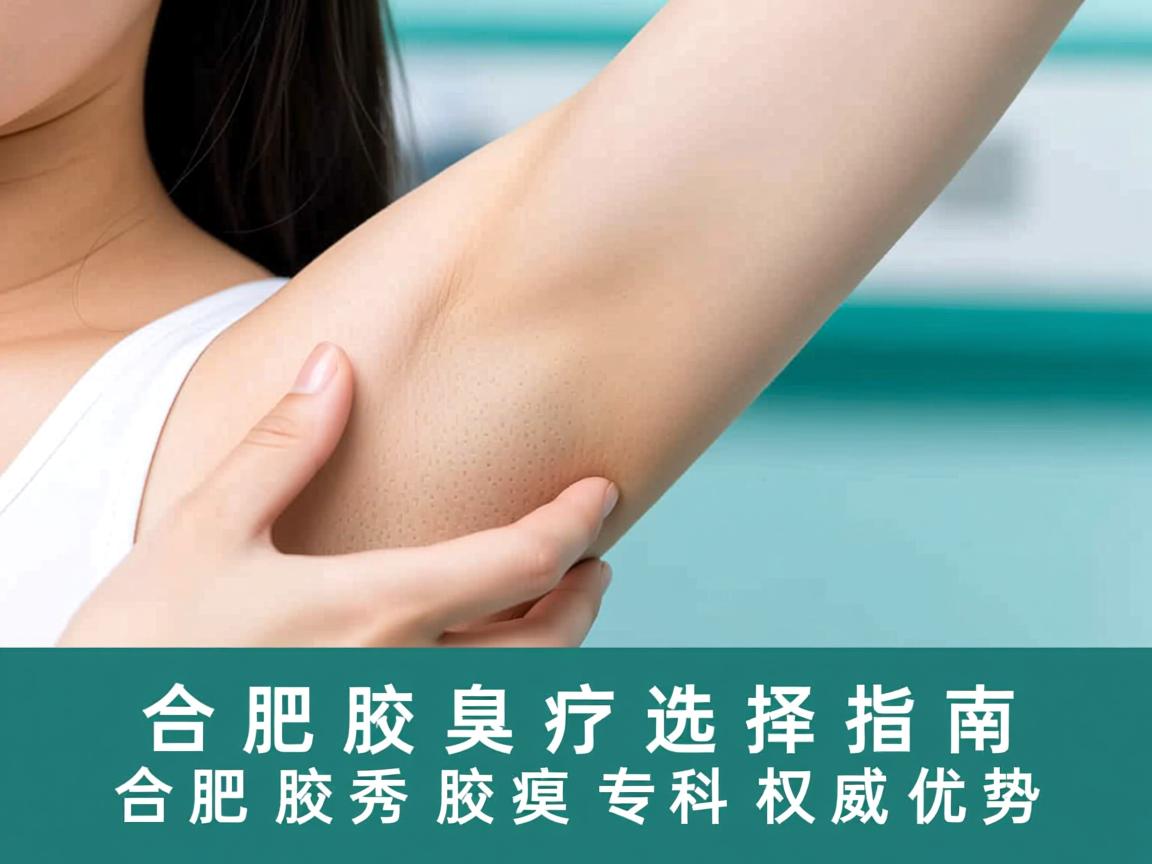 合肥腋臭诊疗选择指南，详解合肥腋秀腋臭专科的权威优势