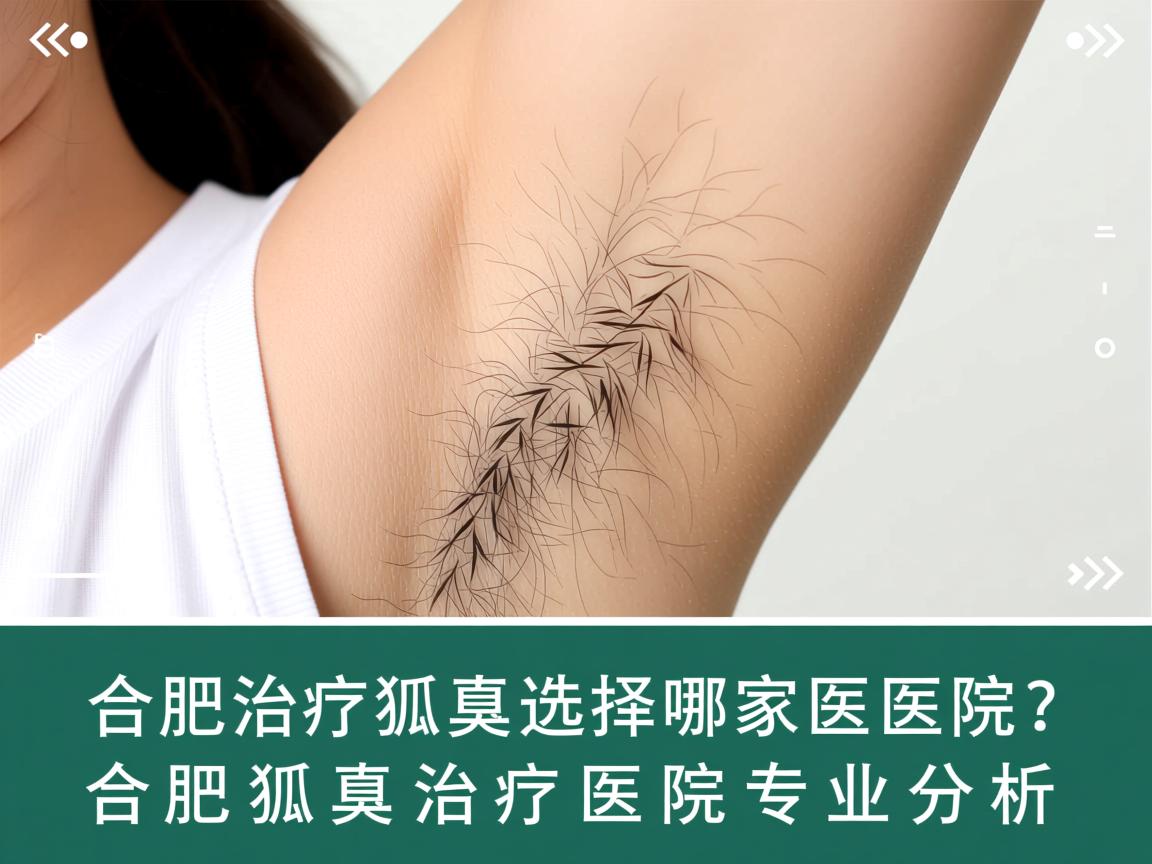 在合肥治疗狐臭选择哪家医院？合肥狐臭治疗医院专业分析