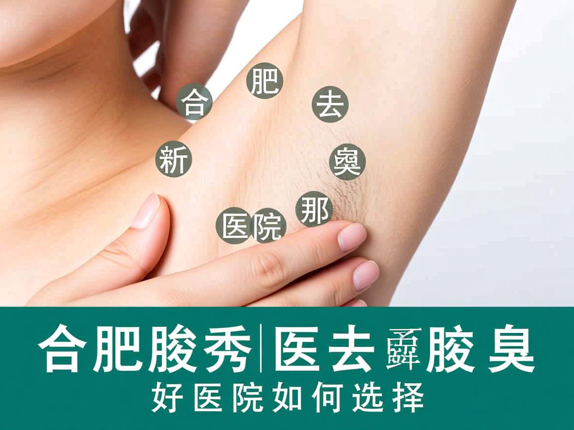 合肥腋秀解析，合肥去腋臭那家医院好，好医院如何选择