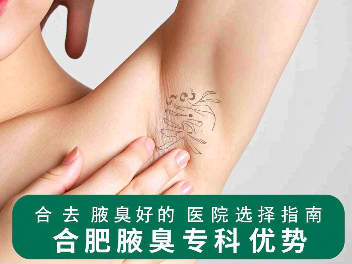 合肥去腋臭好的医院选择指南，详解合肥腋臭专科优势