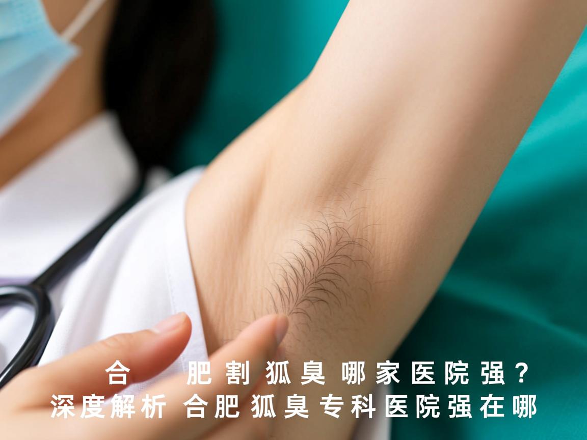 合肥割狐臭哪家医院强？深度解析合肥狐臭专科医院强在哪