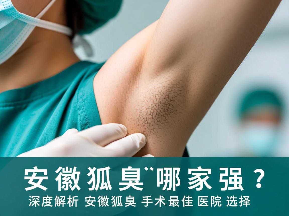 安徽狐臭手术哪家强？深度解析安徽狐臭手术最佳医院选择
