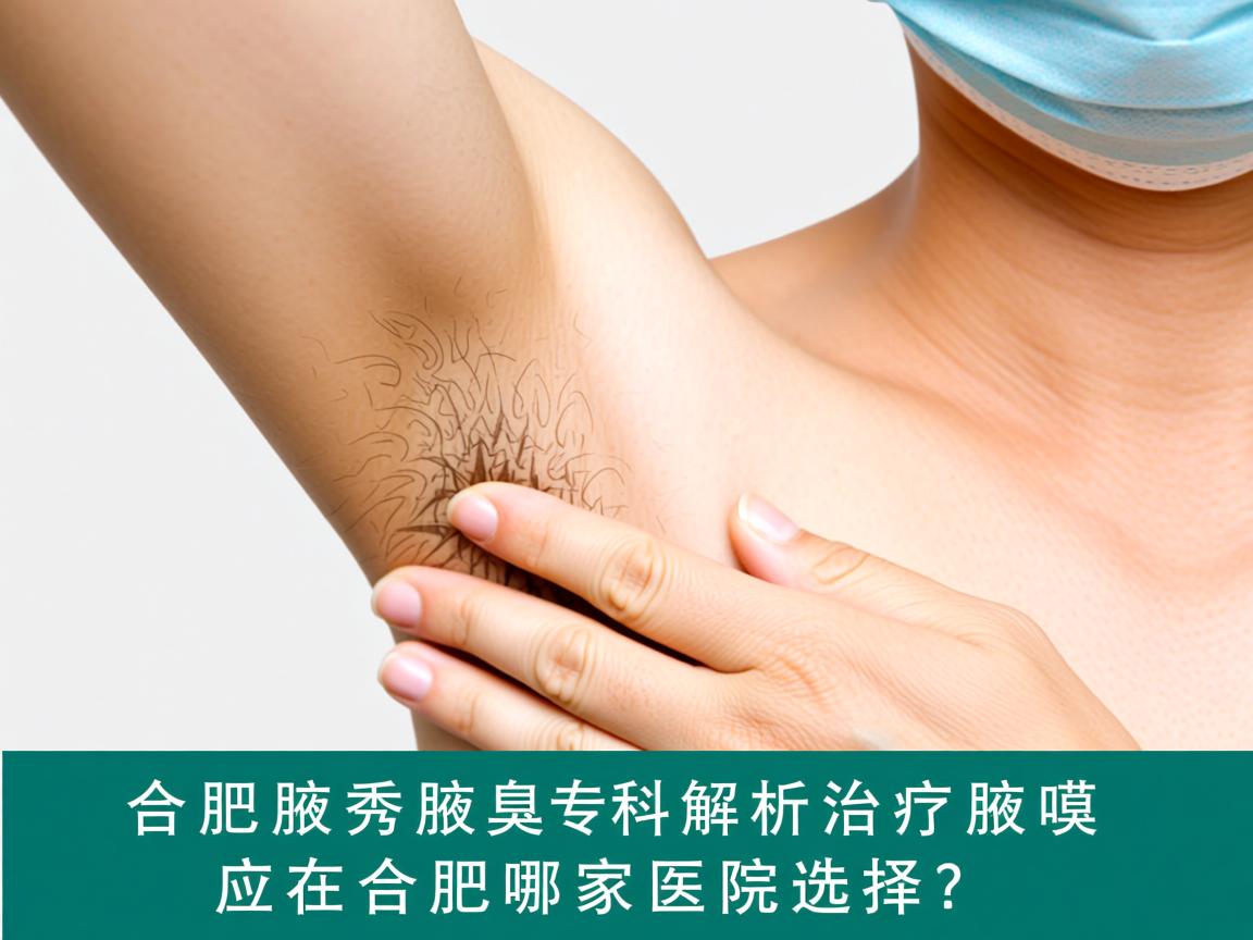 合肥腋秀腋臭专科解析，治疗腋臭应在合肥哪家医院选择？