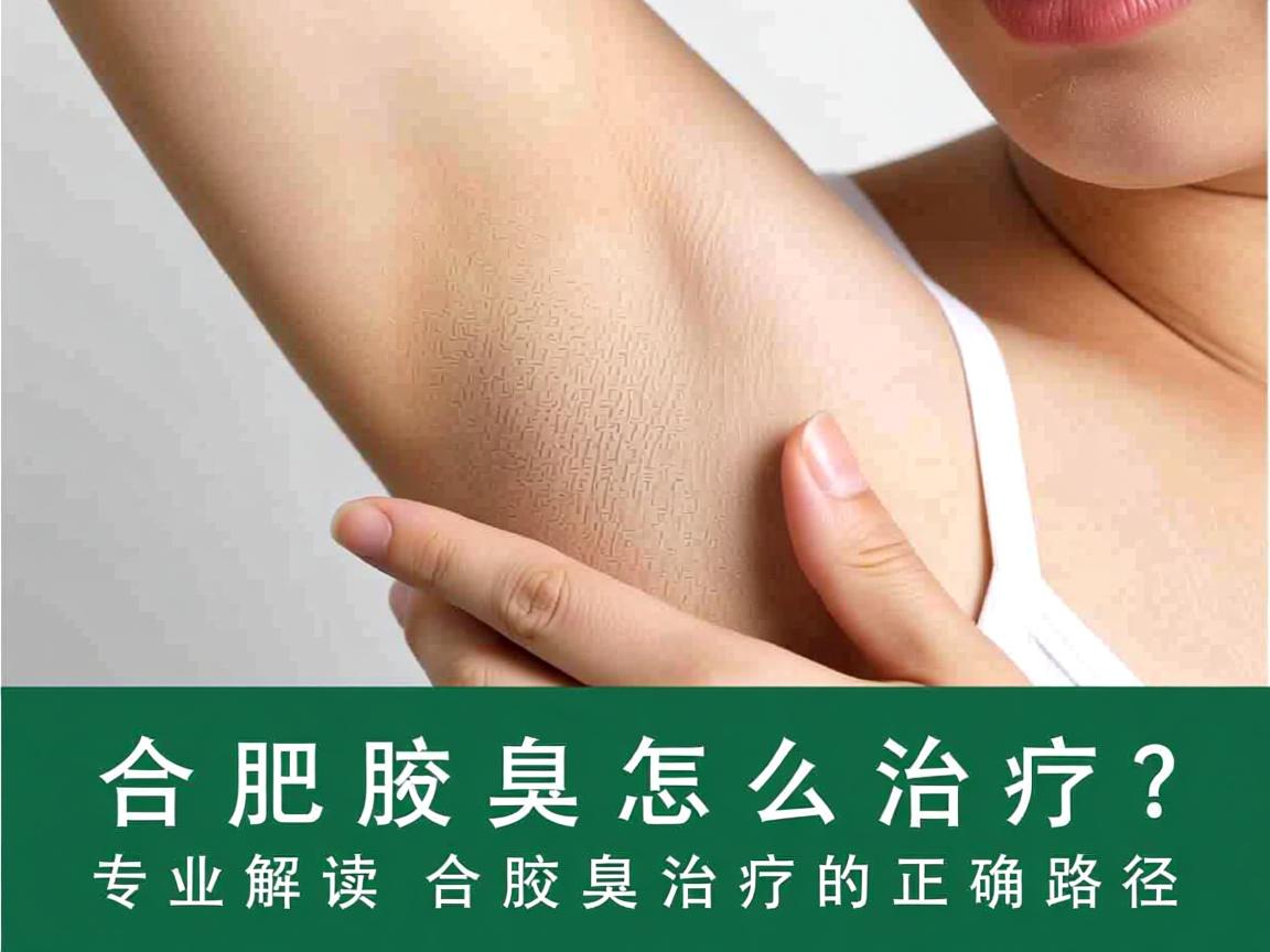合肥腋臭怎么治疗？专业解读合肥腋臭治疗的正确路径