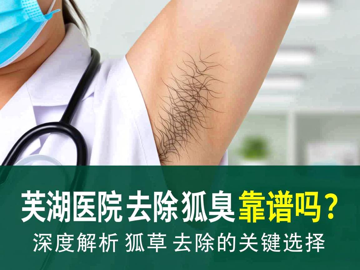 芜湖医院去除狐臭靠谱吗？深度解析狐臭去除的关键选择