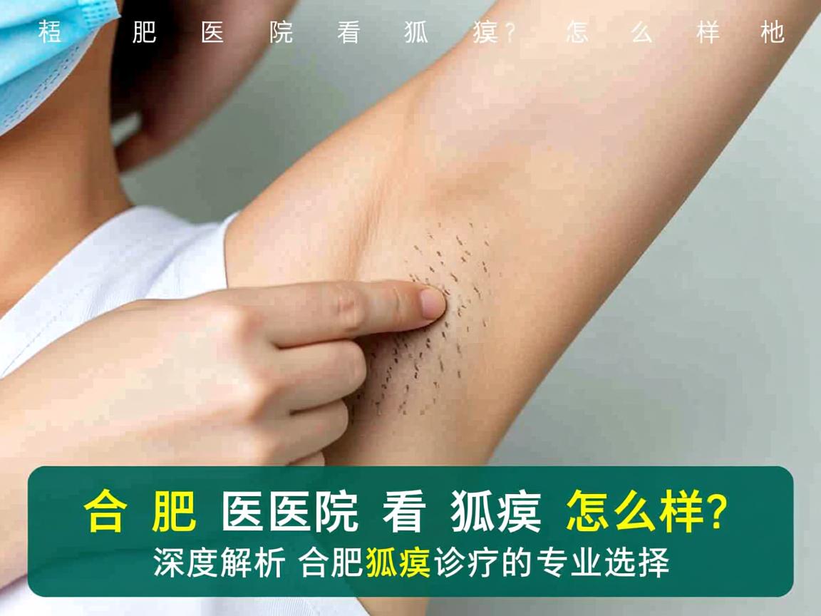 合肥医院看狐臭怎么样？深度解析合肥狐臭诊疗的专业选择