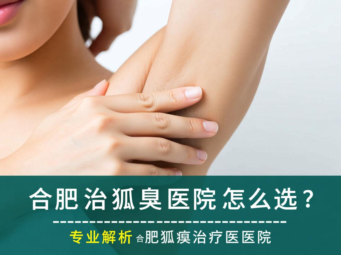 合肥治狐臭医院怎么选？专业解析合肥狐臭治疗医院