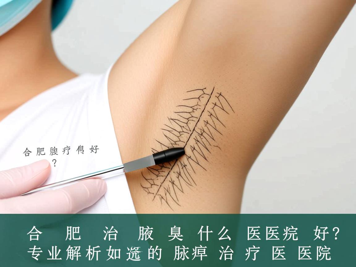 合肥治疗腋臭什么医院好？专业解析如何选择好的腋臭治疗医院