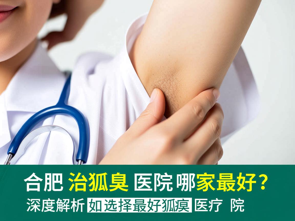 合肥治狐臭医院哪家最好？深度解析如何选择最好的狐臭治疗医院