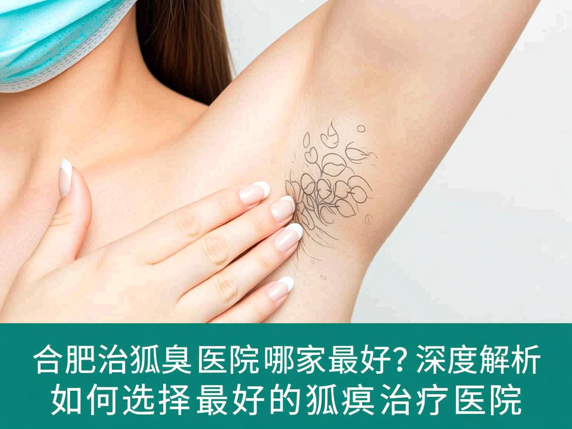 合肥治狐臭医院哪家最好？深度解析如何选择最好的狐臭治疗医院