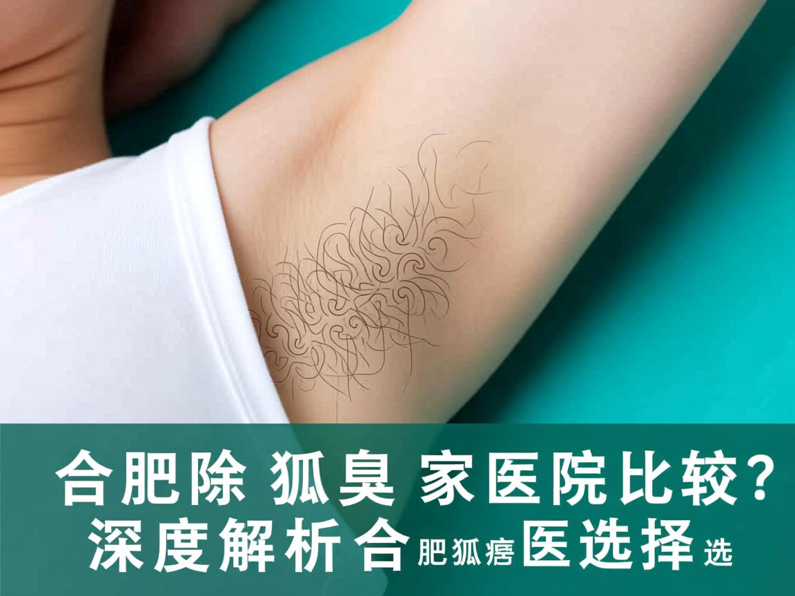 合肥除狐臭哪家医院比较好？深度解析合肥除狐臭医院选择
