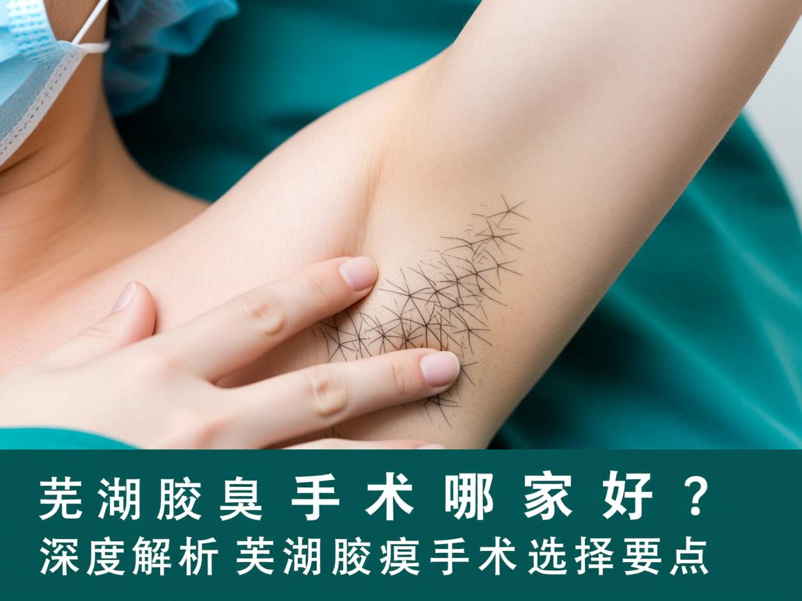 芜湖腋臭手术哪家好？深度解析芜湖腋臭手术选择要点
