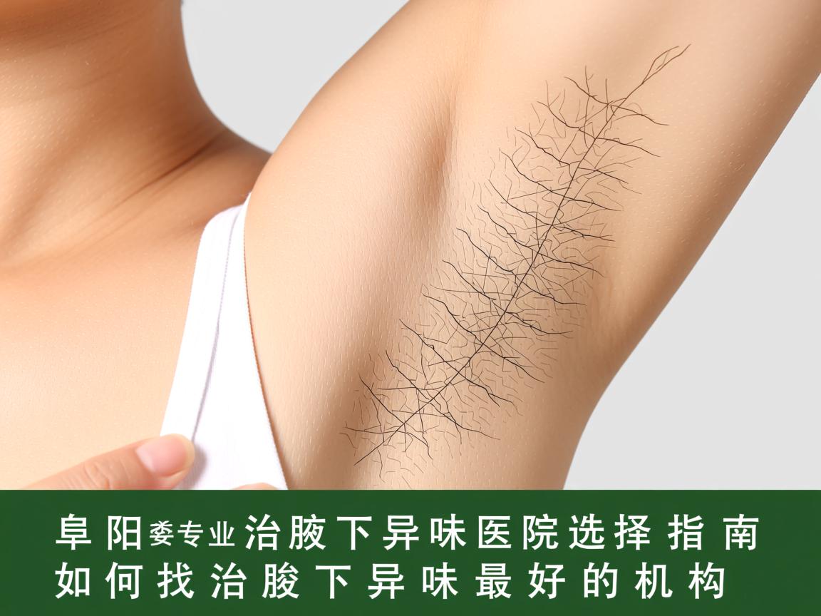 阜阳专业治腋下异味医院选择指南，如何找到治腋下异味最好的机构