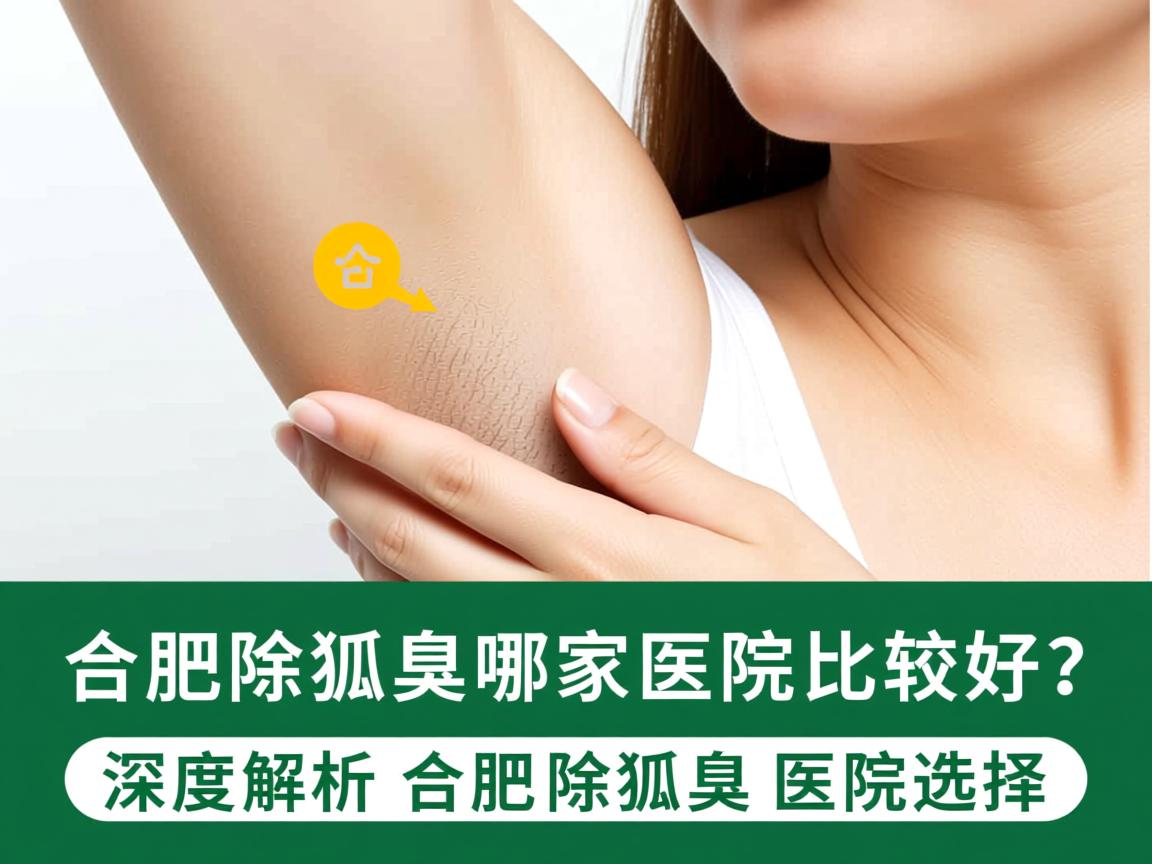 合肥除狐臭哪家医院比较好？深度解析合肥除狐臭医院选择