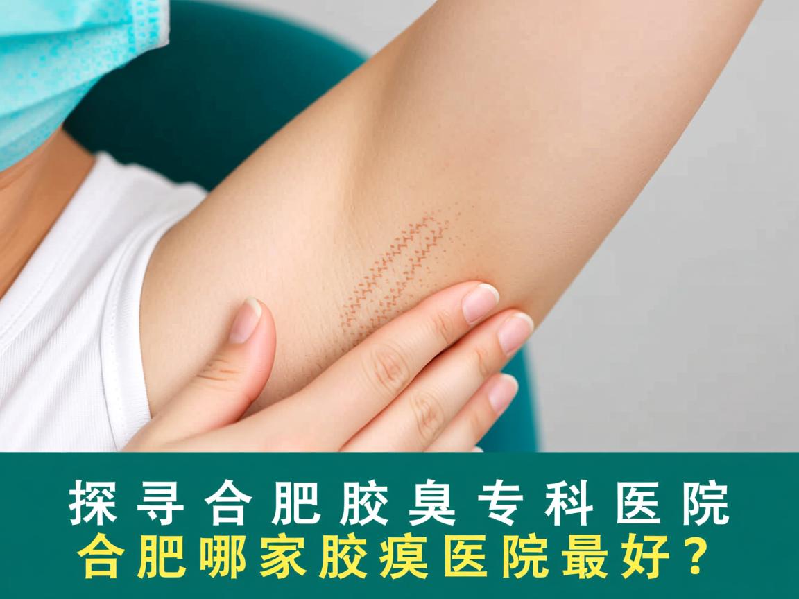 探寻合肥腋臭专科医院，合肥哪家腋臭医院最好？