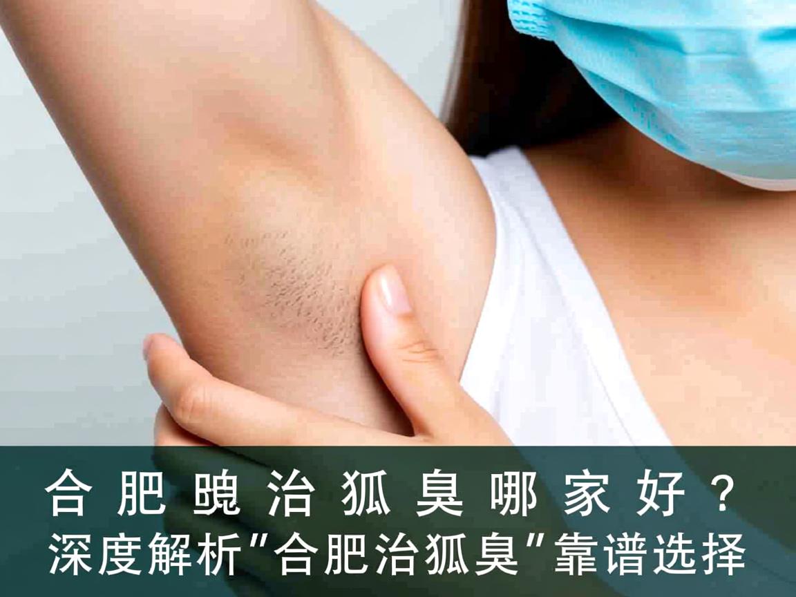 合肥治狐臭哪家好？深度解析合肥治狐臭的靠谱选择