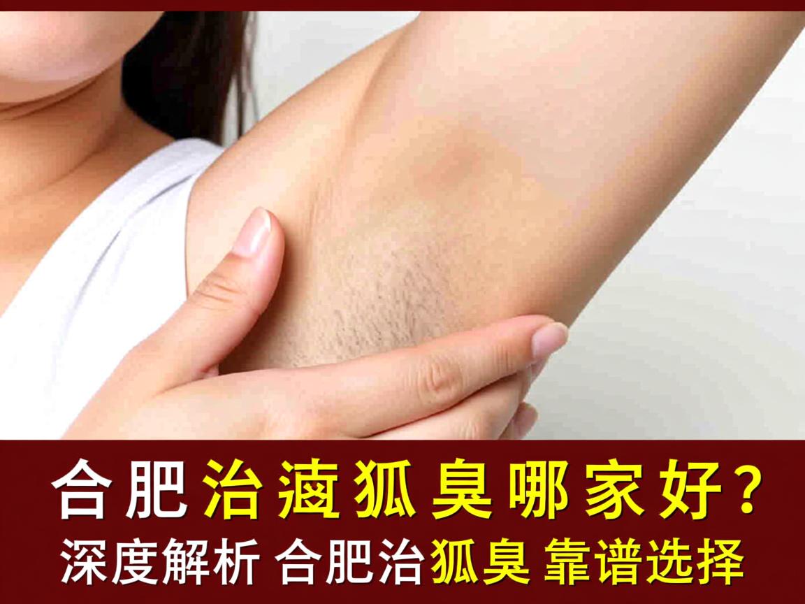 合肥治狐臭哪家好？深度解析合肥治狐臭的靠谱选择