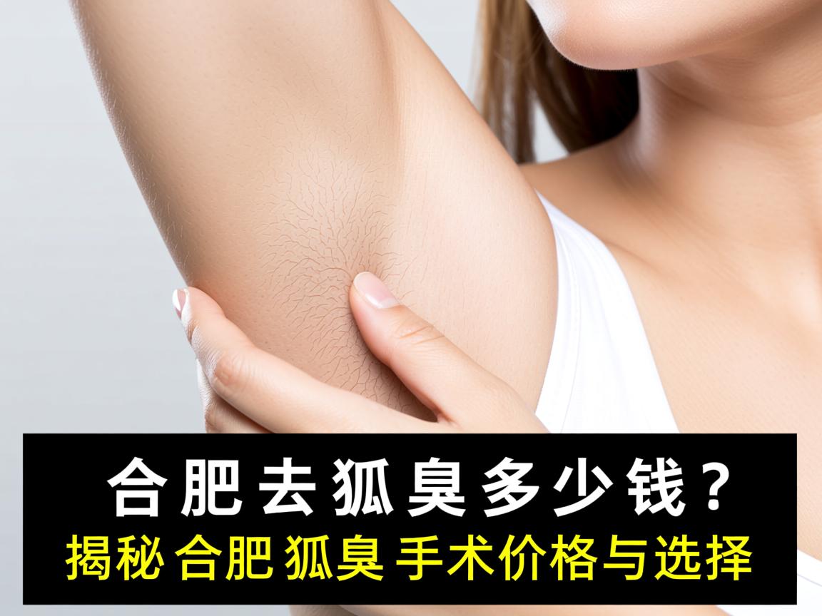 合肥去狐臭多少钱？揭秘合肥狐臭手术价格与选择