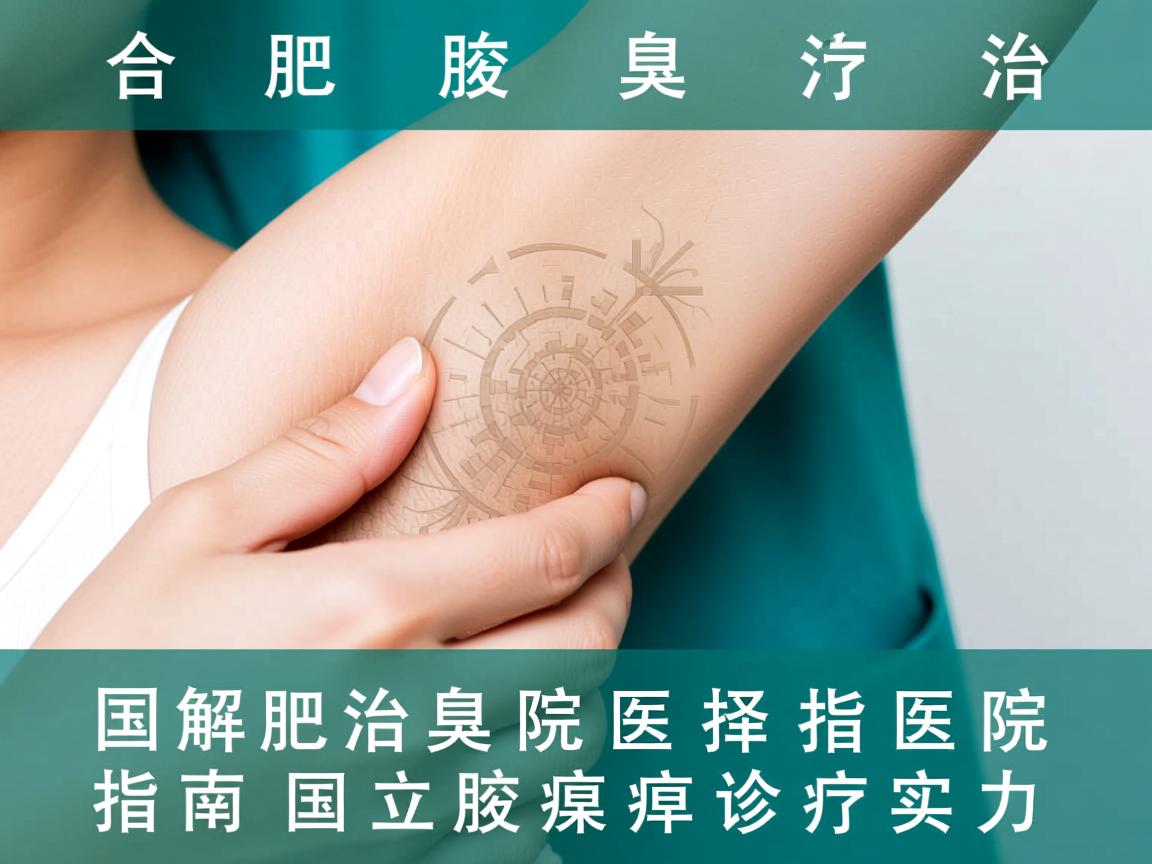 合肥腋臭治疗医院选择指南，解析合肥国立医院腋臭诊疗实力