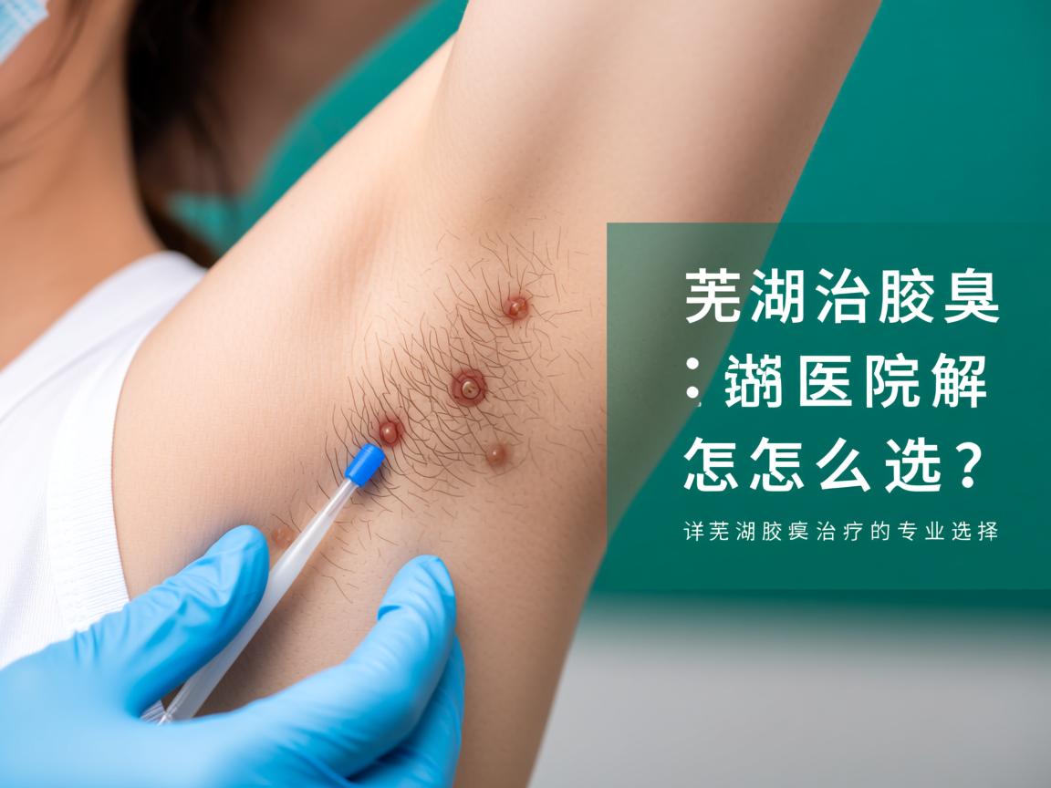 芜湖治疗腋臭医院怎么选？详解芜湖腋臭治疗的专业选择