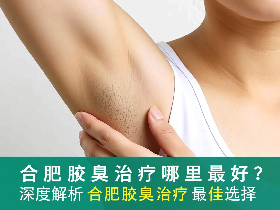 合肥腋臭治疗哪里最好？深度解析合肥腋臭治疗最佳选择