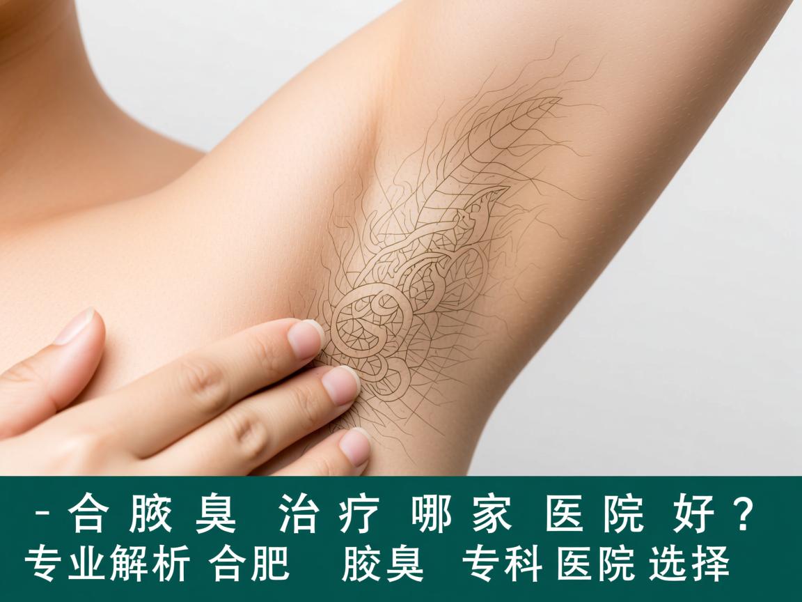 合肥腋臭治疗哪家医院好？专业解析合肥腋臭专科医院选择