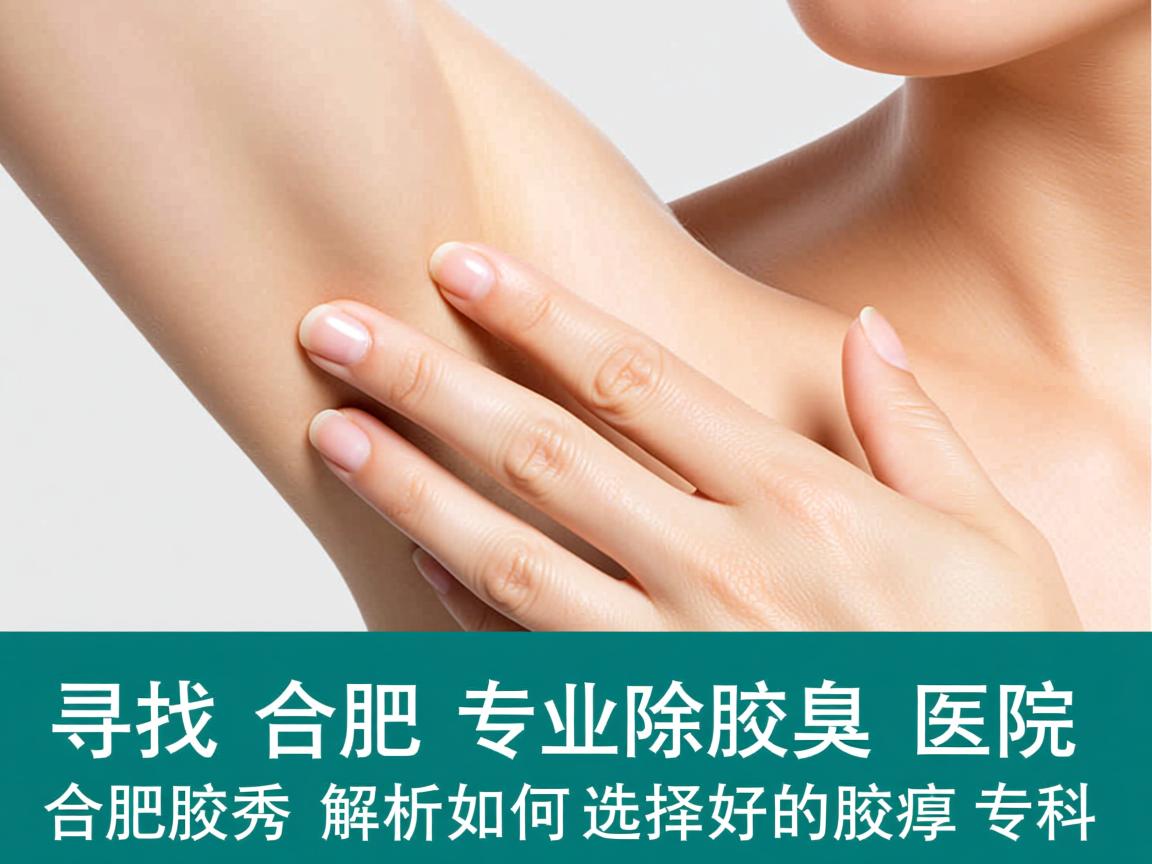 寻找合肥专业除腋臭医院，合肥腋秀解析如何选择好的腋臭专科