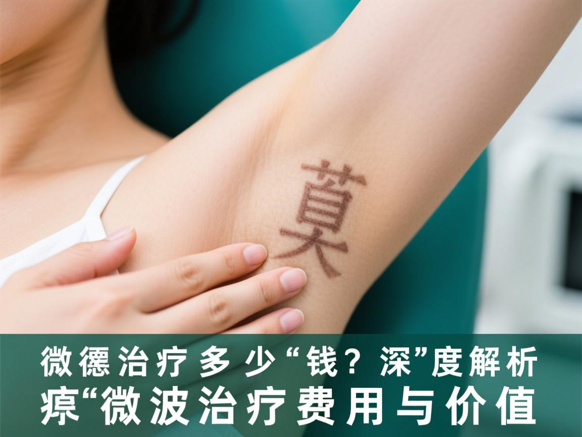腋臭微波治疗多少钱？深度解析腋臭微波治疗费用与价值