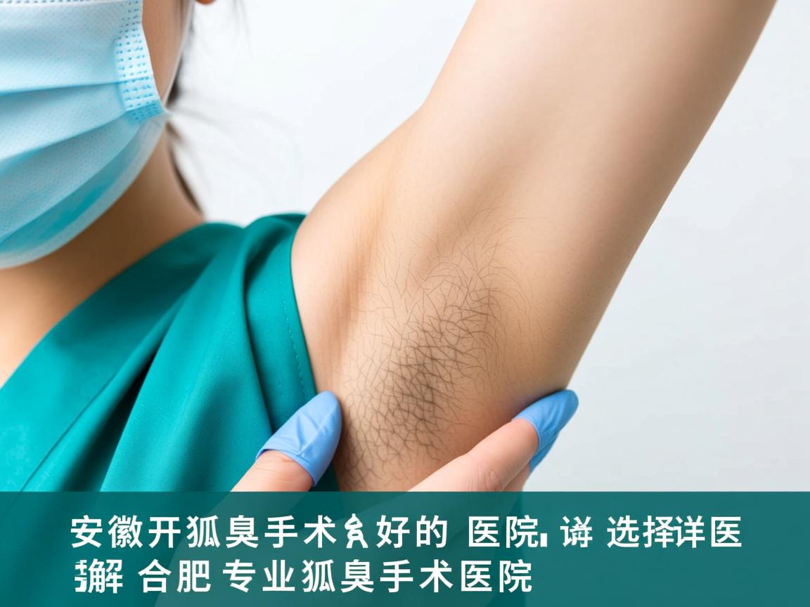 安徽开狐臭手术好的医院选择，详解合肥专业狐臭手术医院