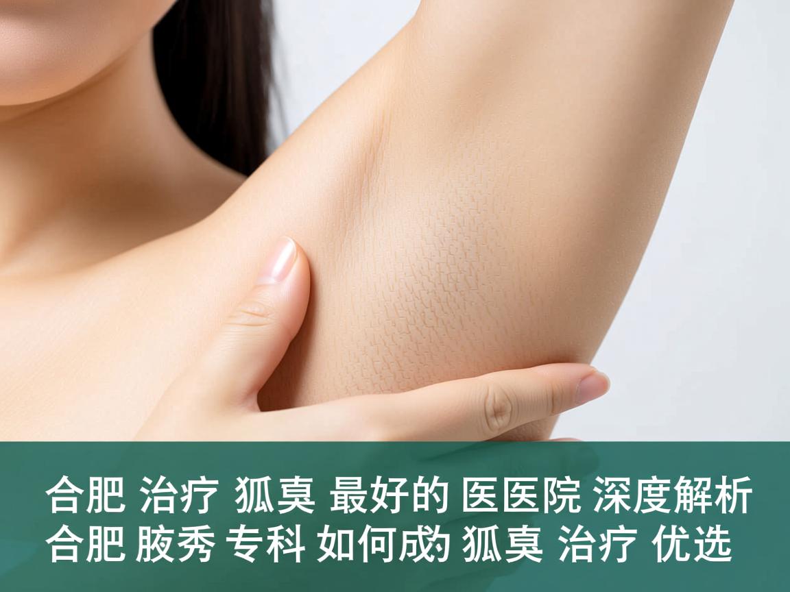 合肥治疗狐臭最好的医院，深度解析合肥腋秀专科如何成为狐臭治疗优选