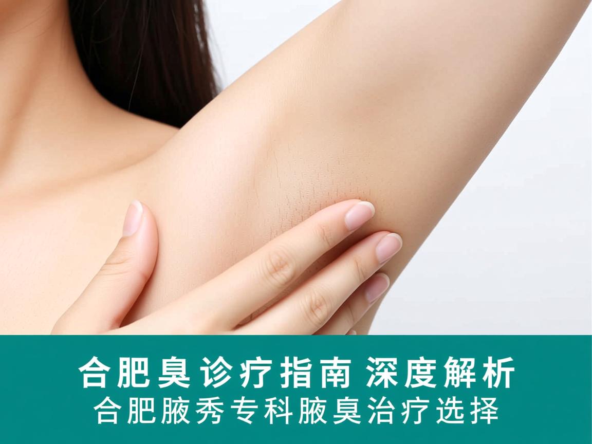 合肥腋臭诊疗指南，深度解析合肥腋秀专科的腋臭治疗选择
