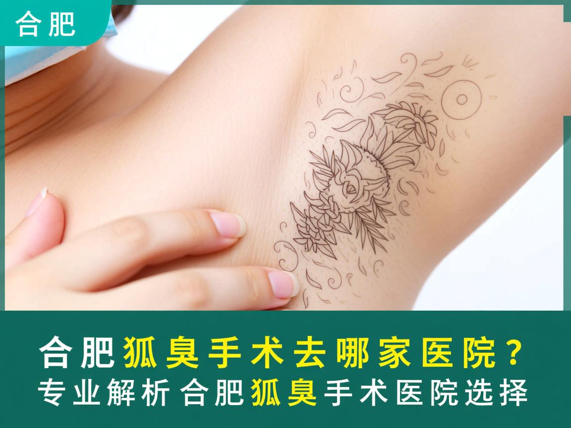 合肥狐臭手术去哪家医院？专业解析合肥狐臭手术医院选择