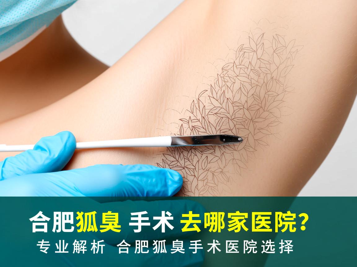 合肥狐臭手术去哪家医院？专业解析合肥狐臭手术医院选择