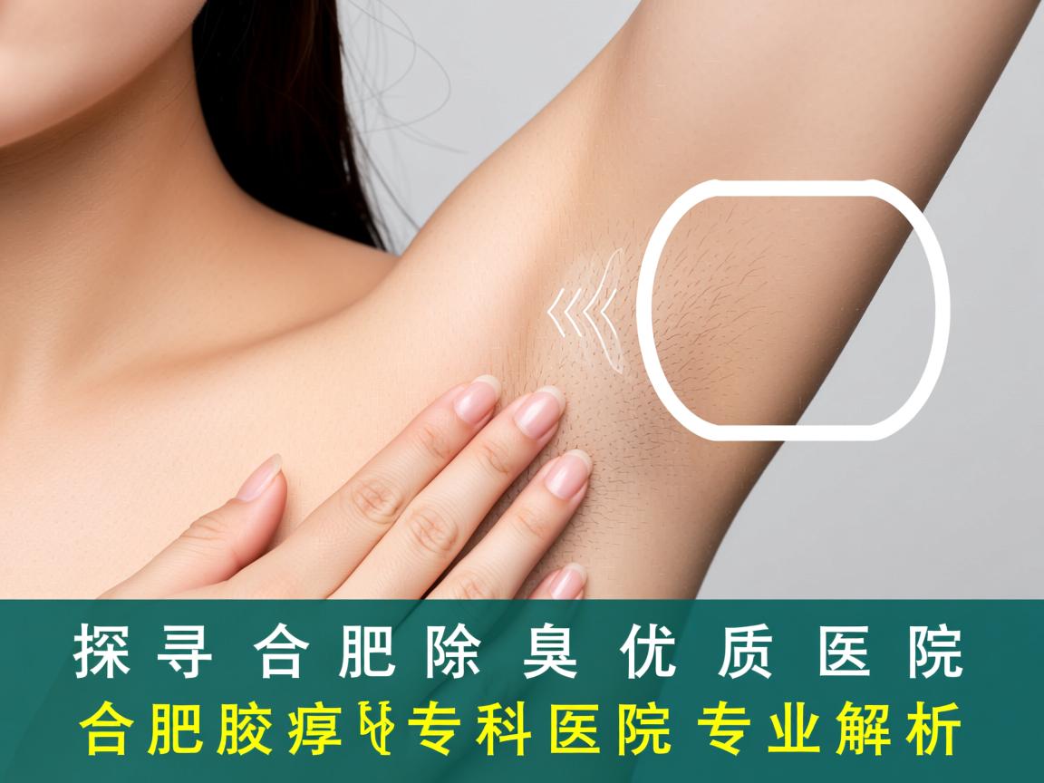 探寻合肥除腋臭优质医院，合肥腋臭专科医院专业解析
